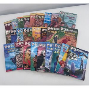 Ron Roy A to Z Mysteries Book Lot Childrens Kids Lot of 26 Complete